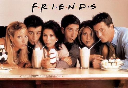 Promo picture from the TV show "Friends"